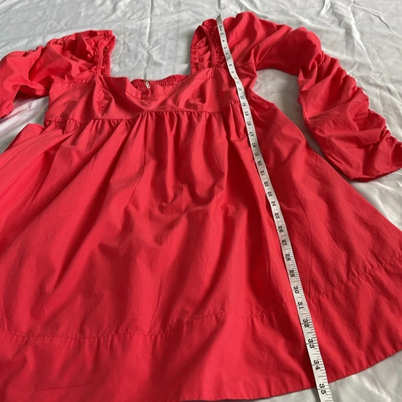 Free People Lindsay Rose Baby Doll Dress Size M - Picture 6 of 13